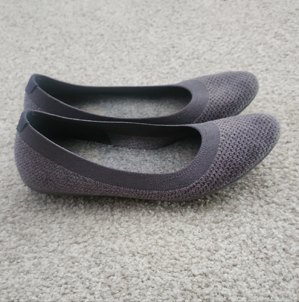 Allbirds Women's Charcoal Knit Flats